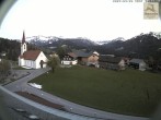 Archived image Webcam Sibratsgfäll The village 19:00