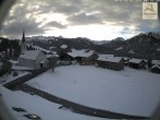 Archived image Webcam Sibratsgfäll The village 07:00