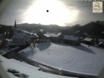 Archiv Foto Webcam Sibratsgfäll: Blick aufs Dorf 09:00