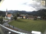 Archiv Foto Webcam Sibratsgfäll: Blick aufs Dorf 07:00
