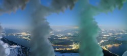 Archived image Webcam Rigi - Panoramic View 23:00