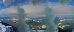 Archived image Webcam Rigi - Panoramic View 01:00