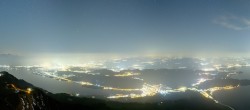 Archiv Foto Webcam Rigi-Kulm: Panorama vom Sendeturm 01:00