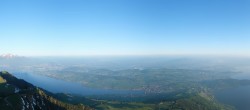 Archiv Foto Webcam Rigi-Kulm: Panorama vom Sendeturm 06:00