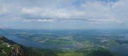 Archiv Foto Webcam Rigi-Kulm: Panorama vom Sendeturm 09:00