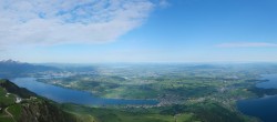 Archiv Foto Webcam Rigi-Kulm: Panorama vom Sendeturm 07:00