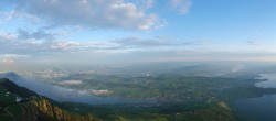 Archiv Foto Webcam Rigi-Kulm: Panorama vom Sendeturm 05:00