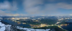 Archiv Foto Webcam Rigi-Kulm: Panorama vom Sendeturm 03:00