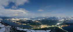 Archiv Foto Webcam Rigi-Kulm: Panorama vom Sendeturm 05:00