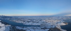 Archiv Foto Webcam Rigi-Kulm: Panorama vom Sendeturm 07:00