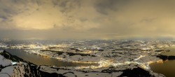 Archiv Foto Webcam Rigi-Kulm: Panorama vom Sendeturm 03:00