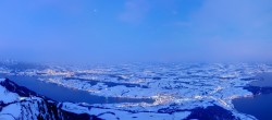 Archiv Foto Webcam Rigi-Kulm: Panorama vom Sendeturm 06:00