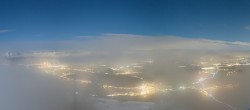 Archived image Webcam Rigi - Panoramic View 23:00