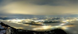 Archived image Webcam Rigi - Panoramic View 23:00