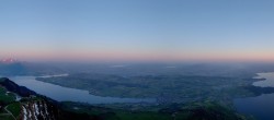 Archiv Foto Webcam Rigi-Kulm: Panorama vom Sendeturm 05:00