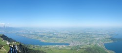 Archiv Foto Webcam Rigi-Kulm: Panorama vom Sendeturm 09:00