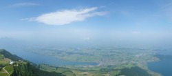 Archiv Foto Webcam Rigi-Kulm: Panorama vom Sendeturm 11:00
