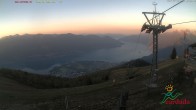 Archived image Webcam Cardada: Chair Lift 05:00