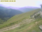 Archived image Webcam Alpe del Nevegal - Rifugio Visentin 17:00