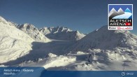 Archiv Foto Webcam Aletsch Arena: Riederalp Moosfluh 09:00