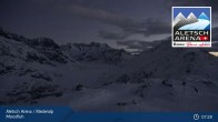 Archiv Foto Webcam Aletsch Arena: Riederalp Moosfluh 06:00