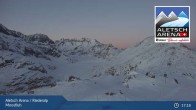 Archiv Foto Webcam Aletsch Arena: Riederalp Moosfluh 16:00