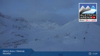 Archiv Foto Webcam Aletsch Arena: Riederalp Moosfluh 02:00