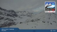 Archiv Foto Webcam Aletsch Arena: Riederalp Moosfluh 16:00