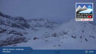 Archiv Foto Webcam Aletsch Arena: Riederalp Moosfluh 18:00