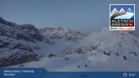 Archiv Foto Webcam Aletsch Arena: Riederalp Moosfluh 00:00