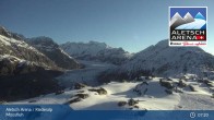 Archiv Foto Webcam Aletsch Arena: Riederalp Moosfluh 06:00