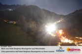 Archived image Webcam Hotel Berghaus Rosengarten: View Welschnofen 23:00