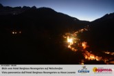 Archived image Webcam Hotel Berghaus Rosengarten: View Welschnofen 05:00