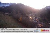 Archived image Webcam Hotel Berghaus Rosengarten: View Welschnofen 06:00