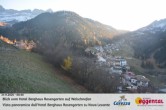 Archived image Webcam Hotel Berghaus Rosengarten: View Welschnofen 07:00