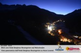 Archiv Foto Webcam Berghaus Rosengarten: Blick auf Welschnofen 05:00