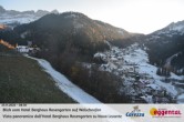 Archiv Foto Webcam Berghaus Rosengarten: Blick auf Welschnofen 07:00