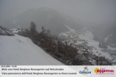 Archived image Webcam Hotel Berghaus Rosengarten: View Welschnofen 13:00