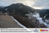 Archived image Webcam Hotel Berghaus Rosengarten: View Welschnofen 07:00