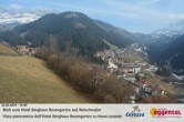 Archiv Foto Webcam Berghaus Rosengarten: Blick auf Welschnofen 13:00