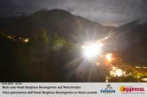 Archived image Webcam Hotel Berghaus Rosengarten: View Welschnofen 23:00