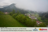 Archived image Webcam Hotel Berghaus Rosengarten: View Welschnofen 05:00