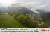 Archived image Webcam Hotel Berghaus Rosengarten: View Welschnofen 06:00