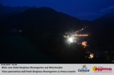 Archived image Webcam Hotel Berghaus Rosengarten: View Welschnofen 03:00