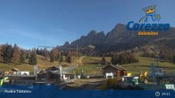 Archived image Webcam Carezza: Paolina Base Station 08:00