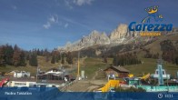 Archived image Webcam Carezza: Paolina Base Station 12:00