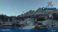 Archived image Webcam Carezza: Paolina Base Station 07:00