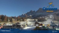 Archived image Webcam Carezza: Paolina Base Station 08:00