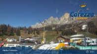 Archived image Webcam Carezza: Paolina Base Station 12:00