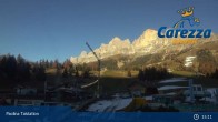 Archived image Webcam Carezza: Paolina Base Station 14:00